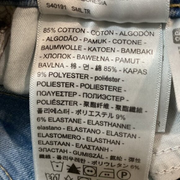 Levi's 710 super skinny light blue jeans Size 26 - Picture 13 of 14